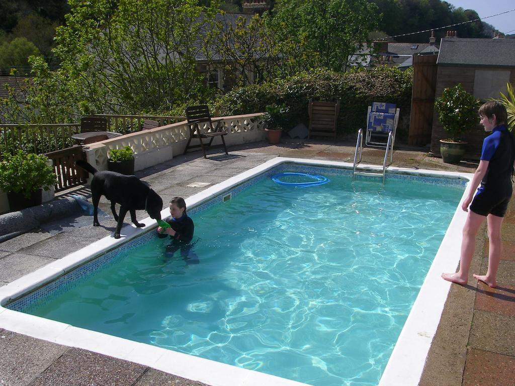 Bed and Breakfast Saffron House Combe Martin Exterior foto